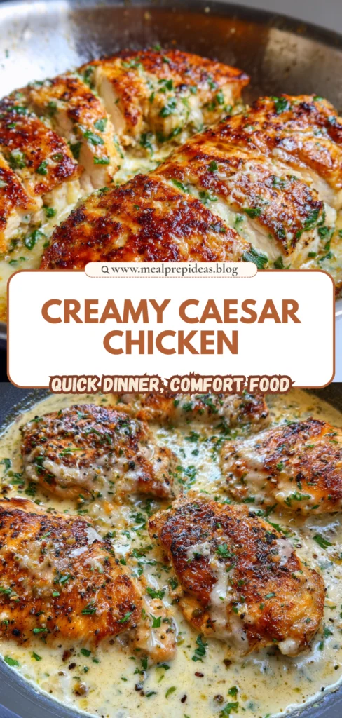 Creamy Caesar Chicken