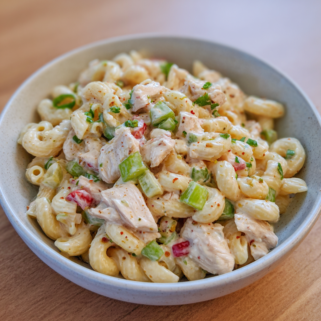 Creamy Chicken Pasta Salad