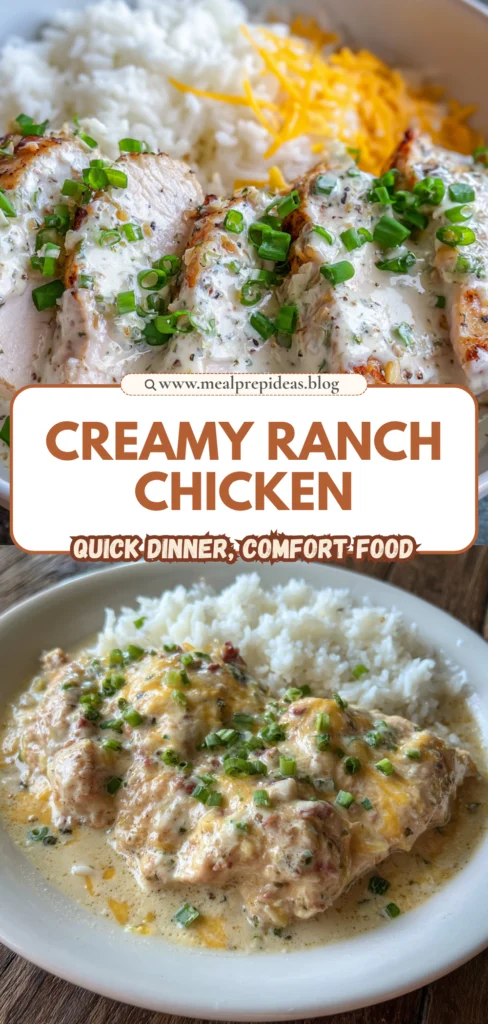 Creamy Ranch Chicken