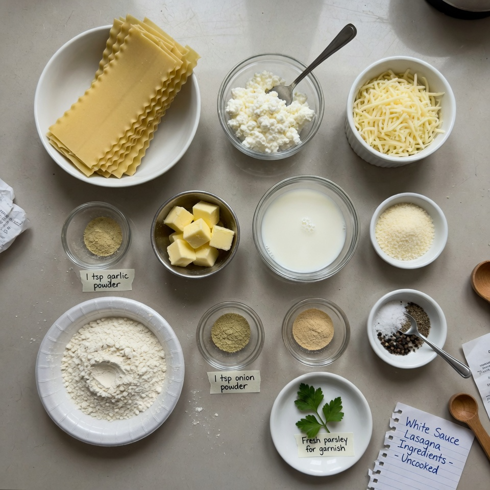 Creamy White Lasagna Delight