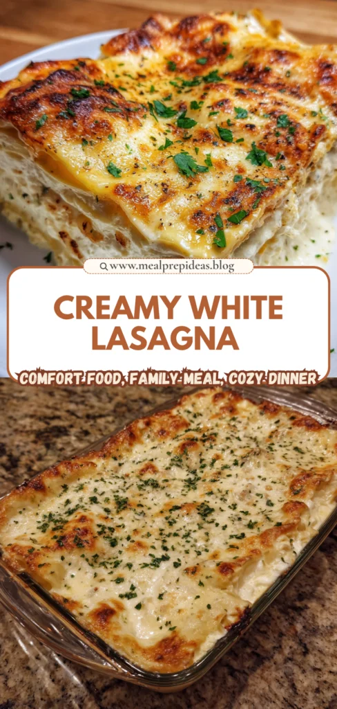 Creamy White Lasagna Delight