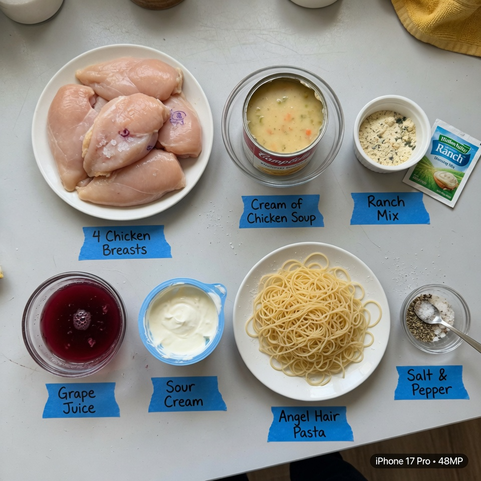 Crock Pot Angel Chicken
