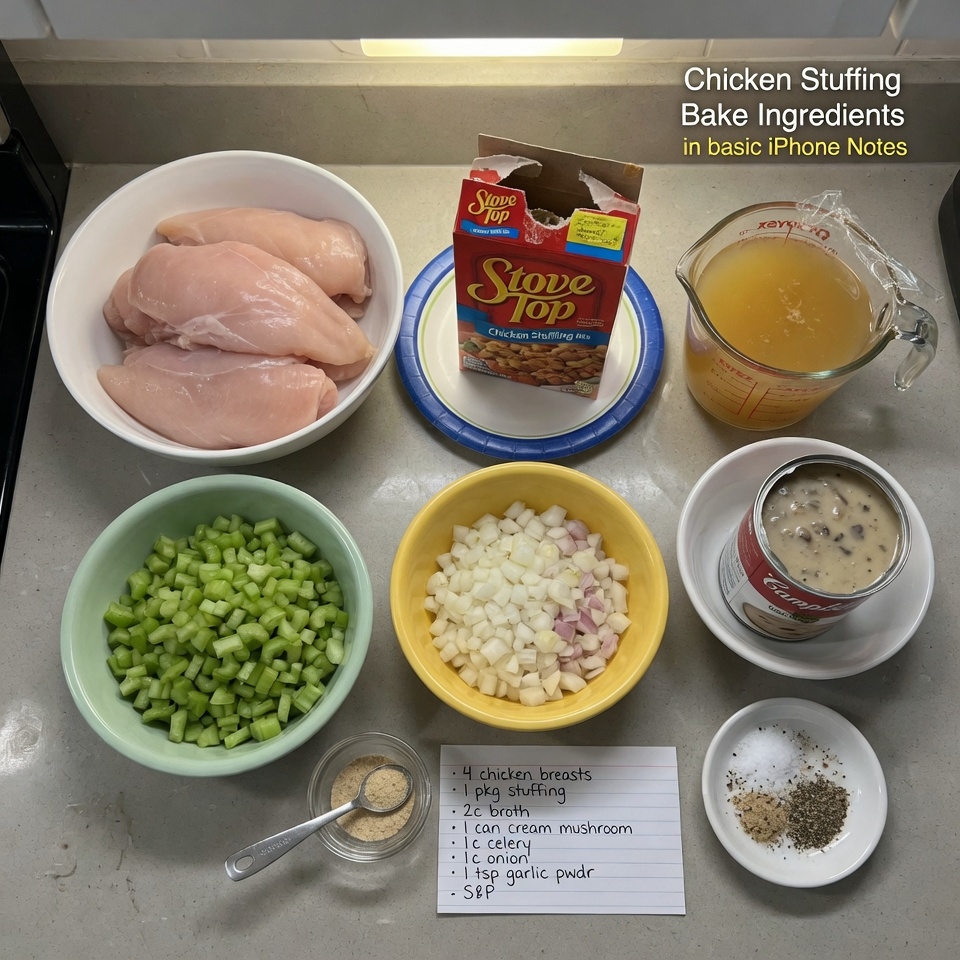Crock Pot Chicken and Stuffing Dinner