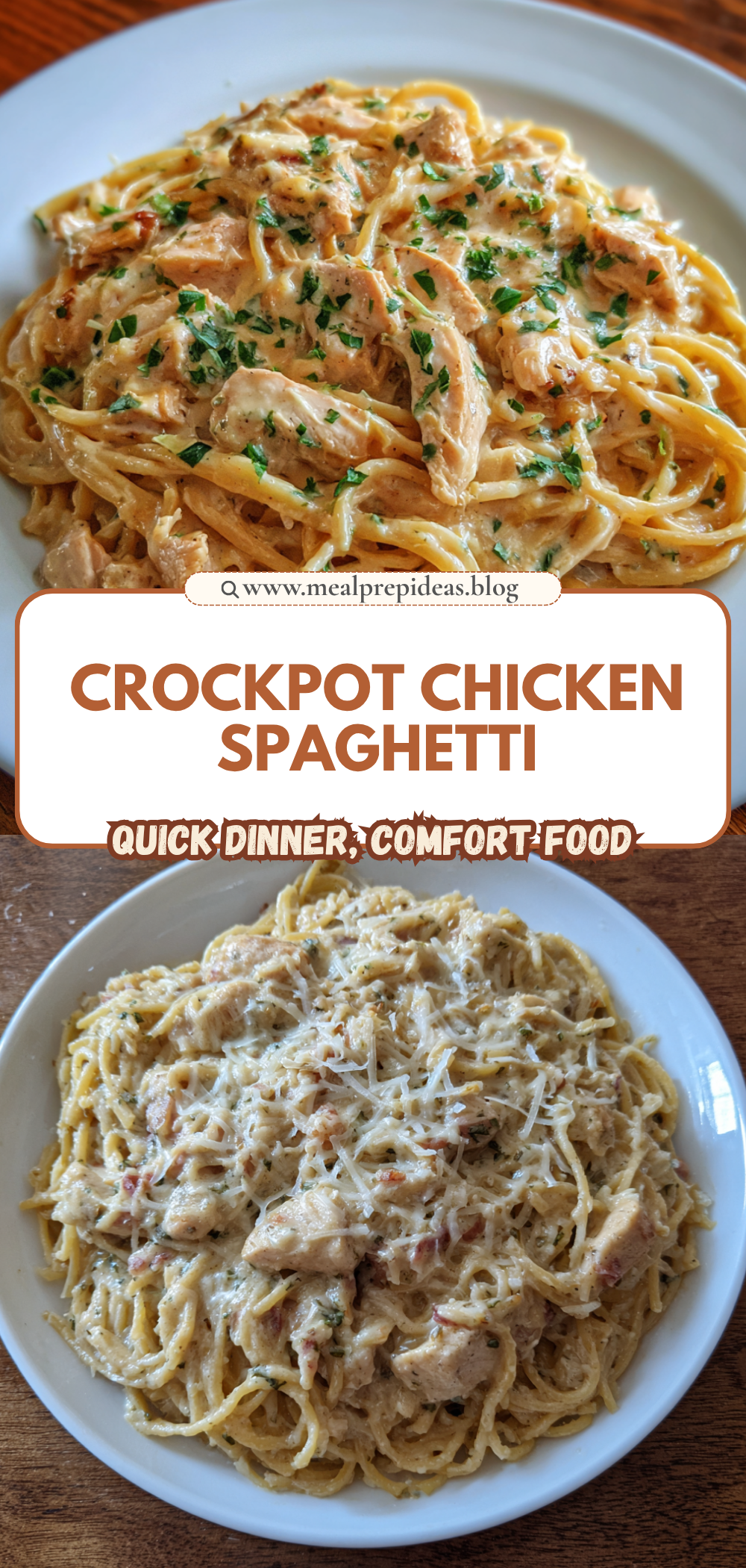 CrockPot Chicken Spaghetti