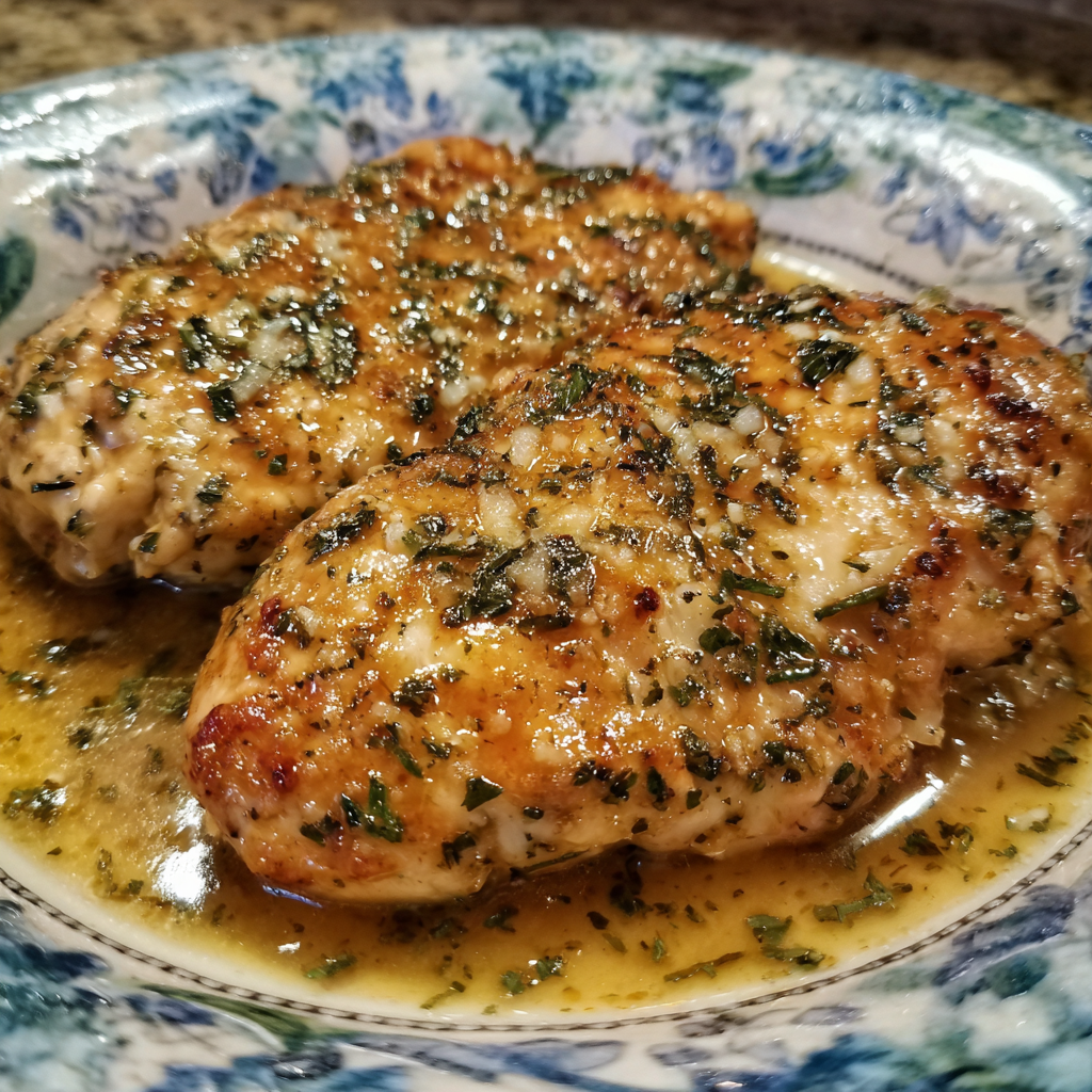 Crockpot Garlic Parmesan Chicken