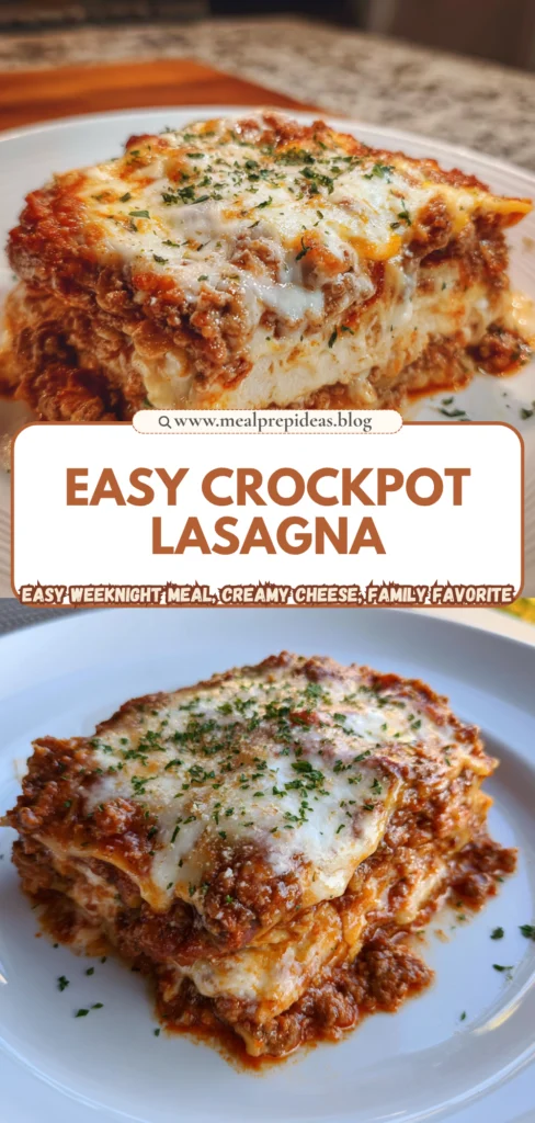 Crockpot Lasagna