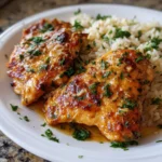 Crockpot Parmesan Garlic Chicken