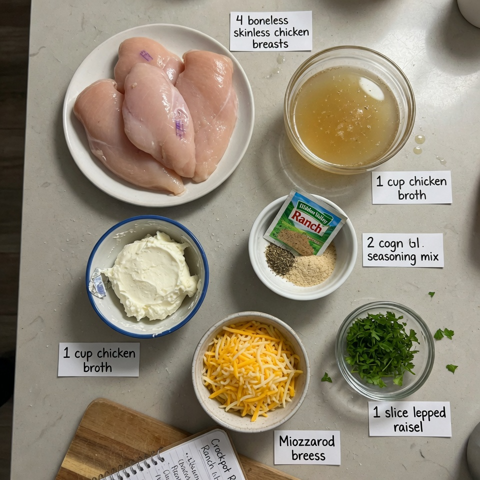 Dump and Go Crockpot Chicken