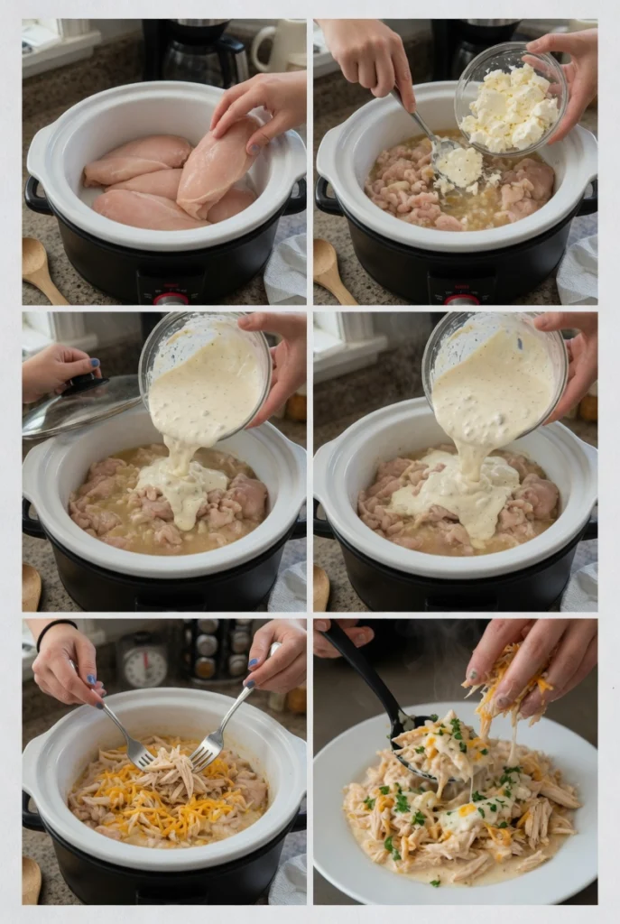 Dump and Go Crockpot Chicken