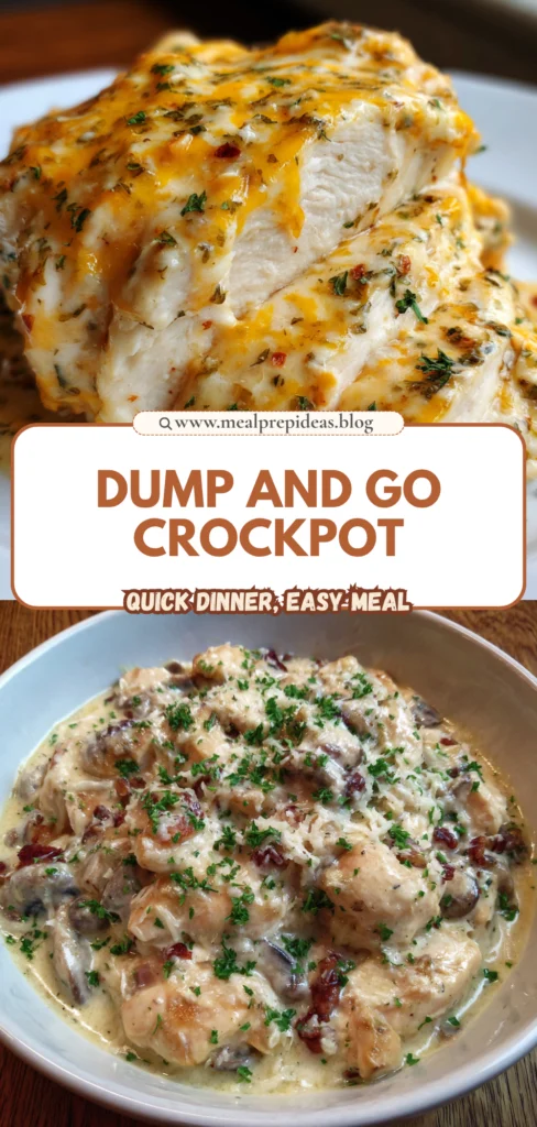 Dump and Go Crockpot Chicken