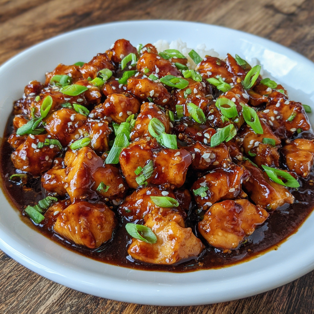 Food Court Bourbon Chicken Copycat Recipe