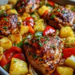 Hawaiian Chicken Sheet Pan