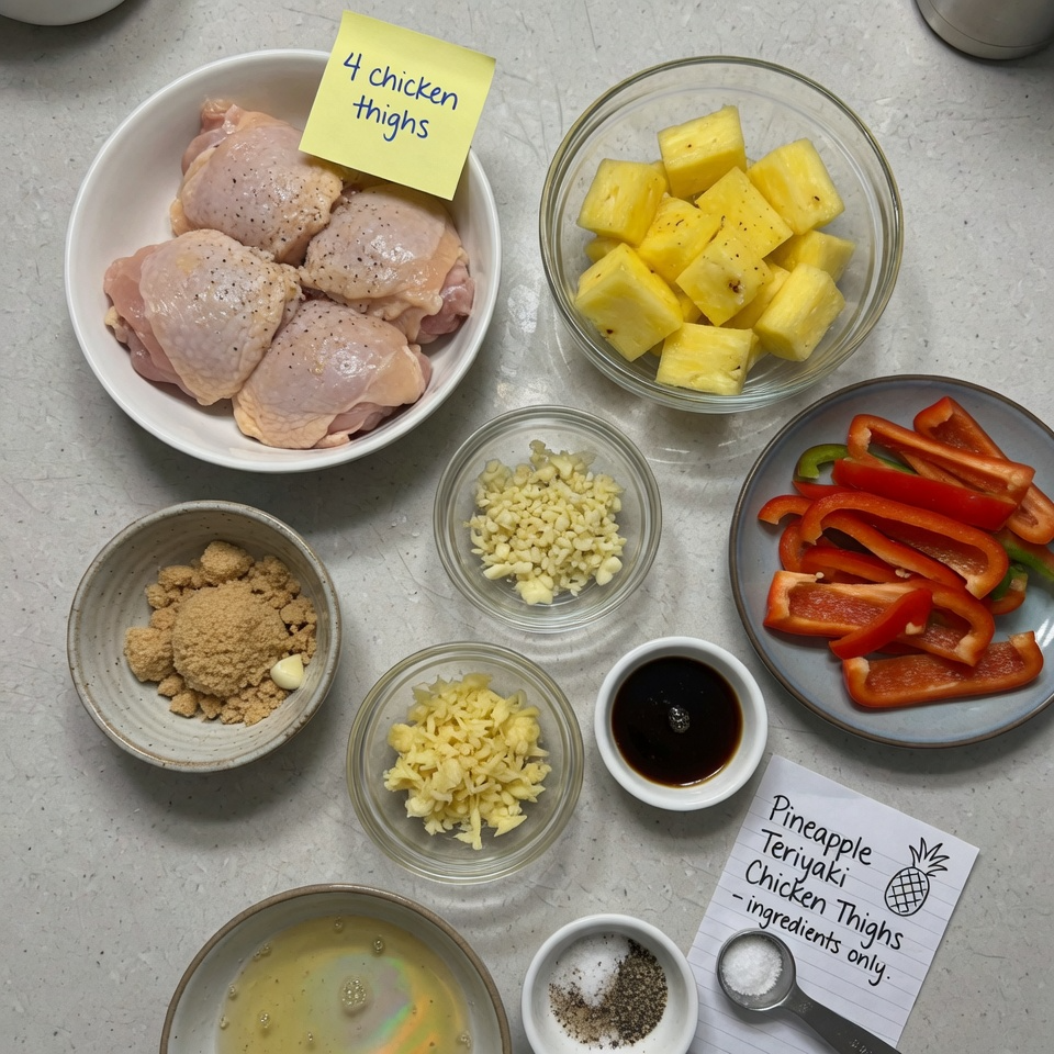 Hawaiian Chicken Sheet Pan