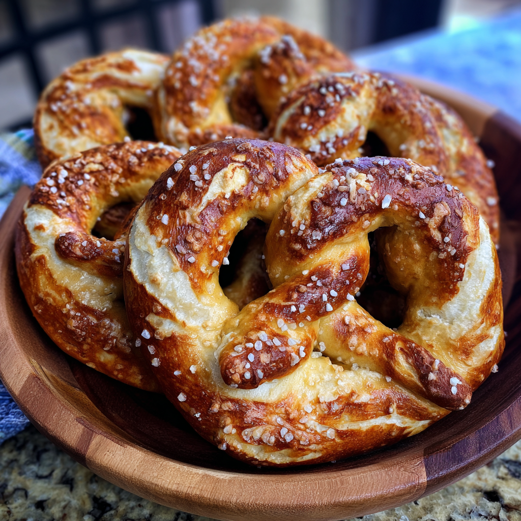 Homemade Soft Pretzels