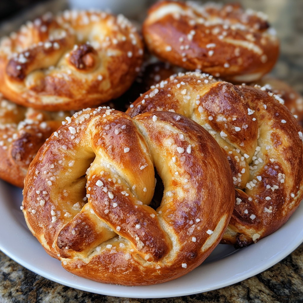 Homemade Soft Pretzels