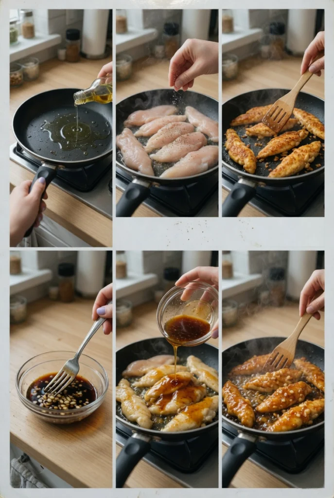 Honey Garlic Chicken Tenders