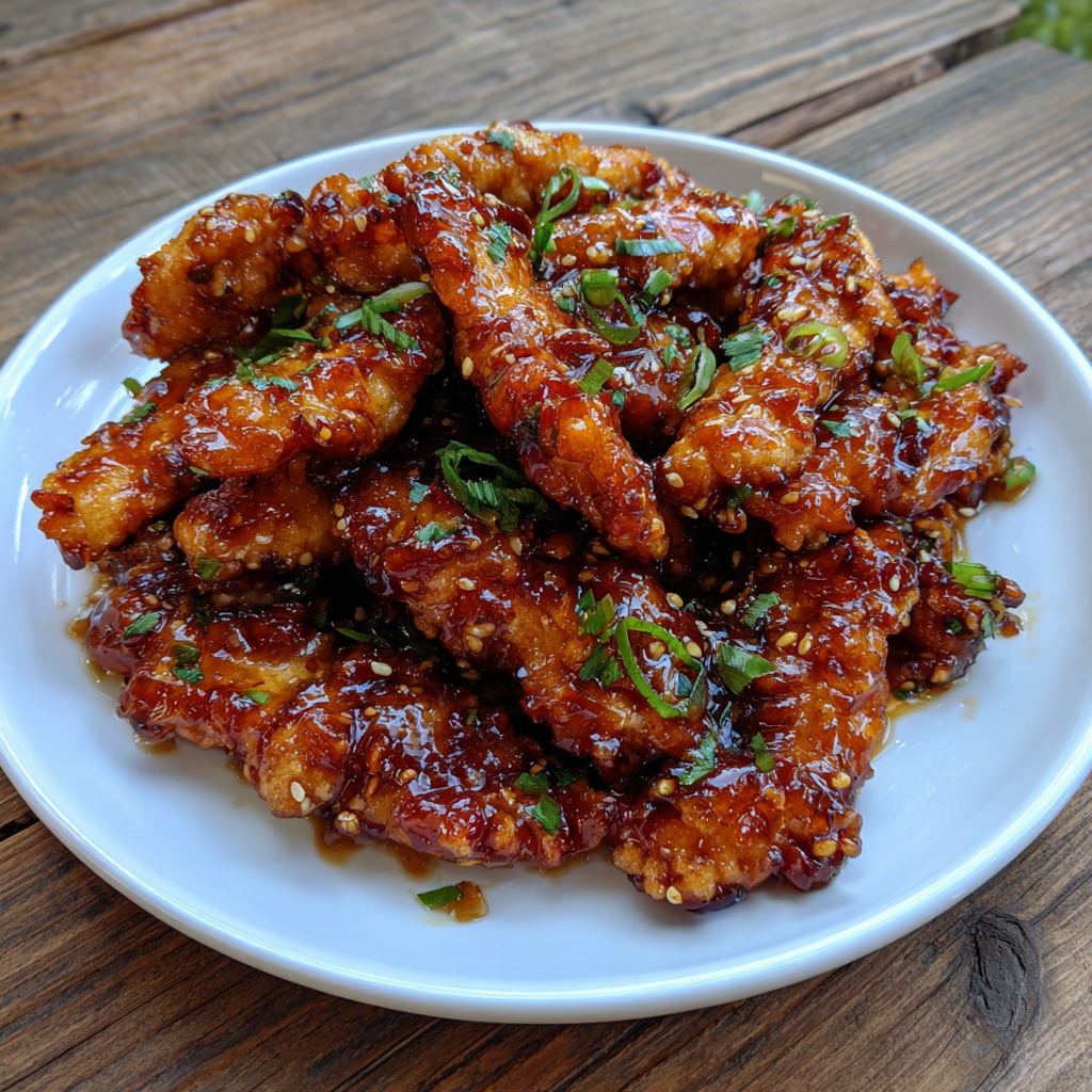 Honey Garlic Chicken Tenders