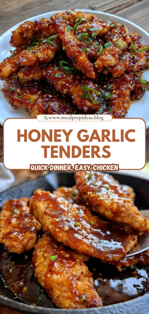 Honey Garlic Chicken Tenders