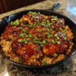 One-Pan Bold Honey BBQ Chicken Rice