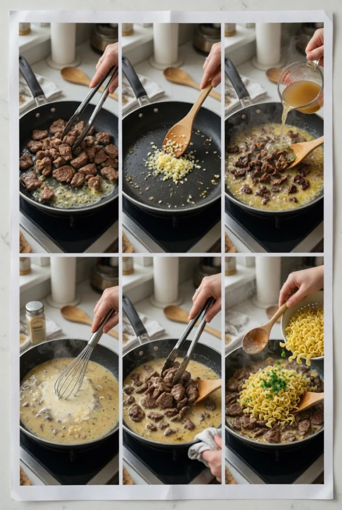 One-Pan Creamy Garlic Butter Beef