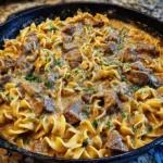 One-Pan Creamy Garlic Butter Beef
