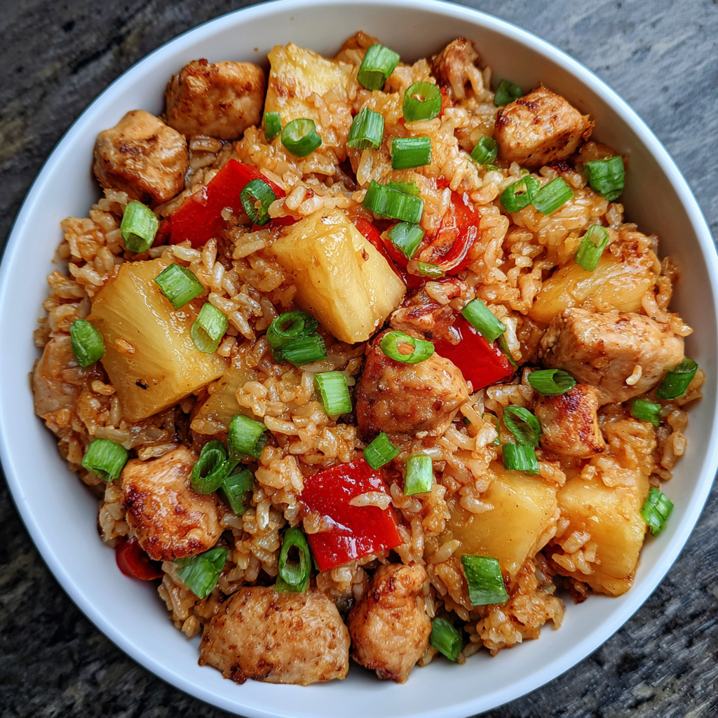 Pineapple Chicken and Rice