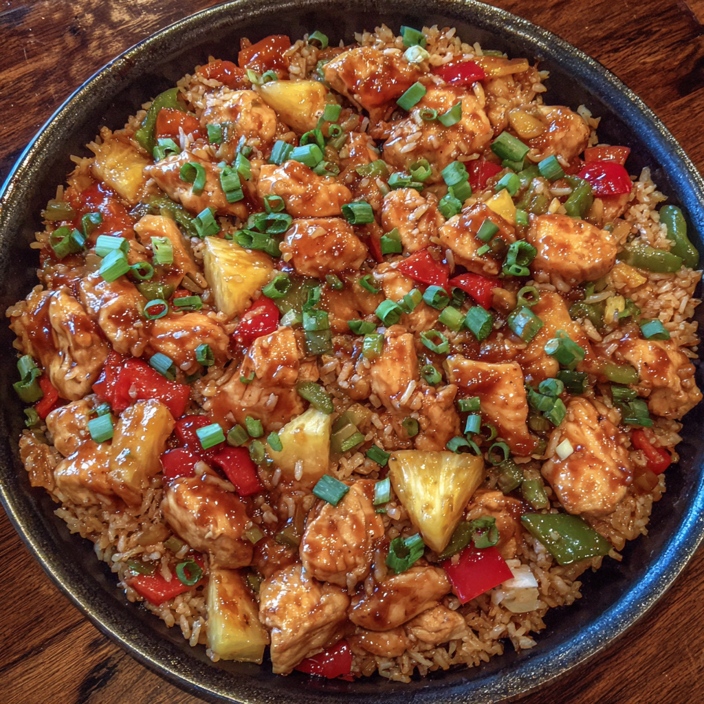 Pineapple Chicken and Rice