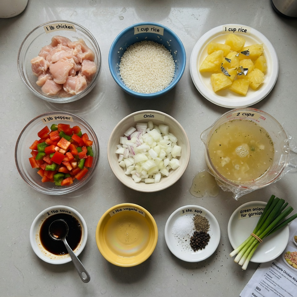 Pineapple Chicken and Rice