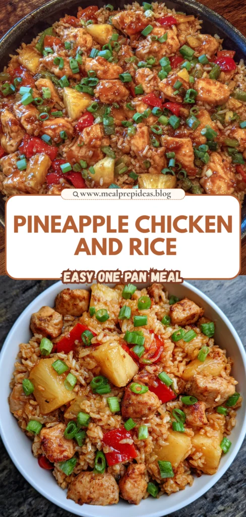 Pineapple Chicken and Rice