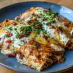 Queso Chicken Enchiladas