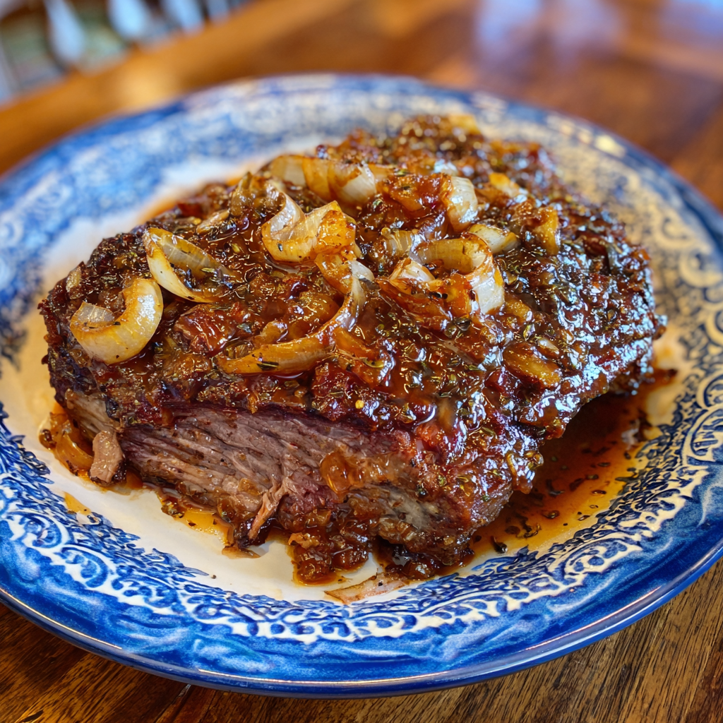 Slow Cooker Brisket Recipe
