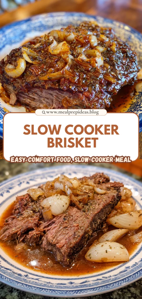 Slow Cooker Brisket Recipe