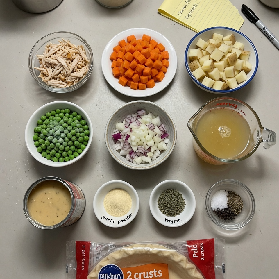 Slow Cooker Chicken Pot Pie