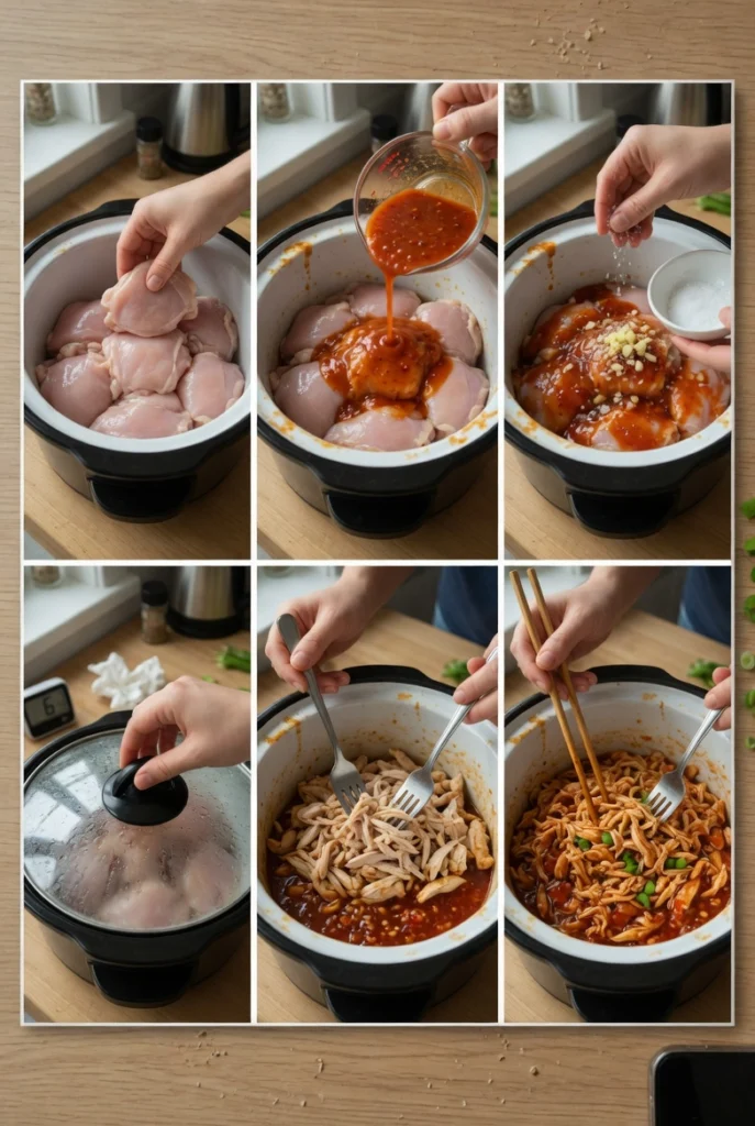 Slow Cooker Sweet Chili Chicken