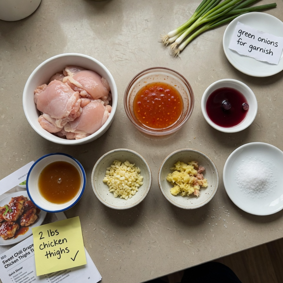 Slow Cooker Sweet Chili Chicken