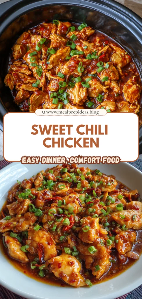 Slow Cooker Sweet Chili Chicken