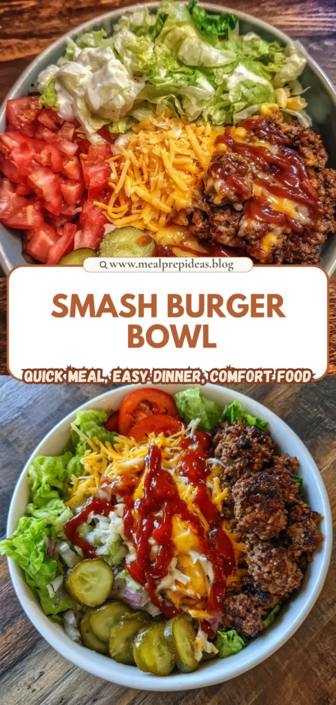 Smash Burger Bowl