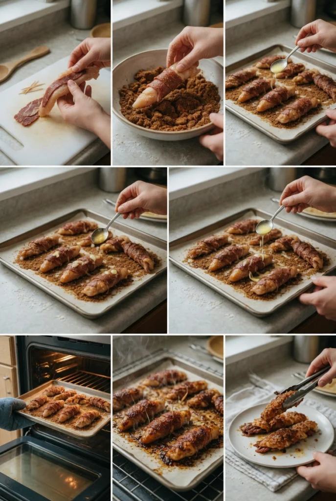Smoked Beef Brown Sugar Chicken Tenders
