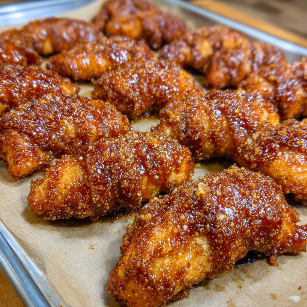 Smoked Beef Brown Sugar Chicken Tenders