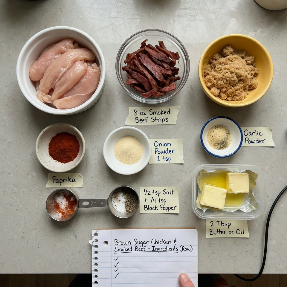 Smoked Beef Brown Sugar Chicken Tenders