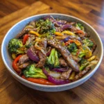 Smoked Beef and Vegetable Stir-Fry