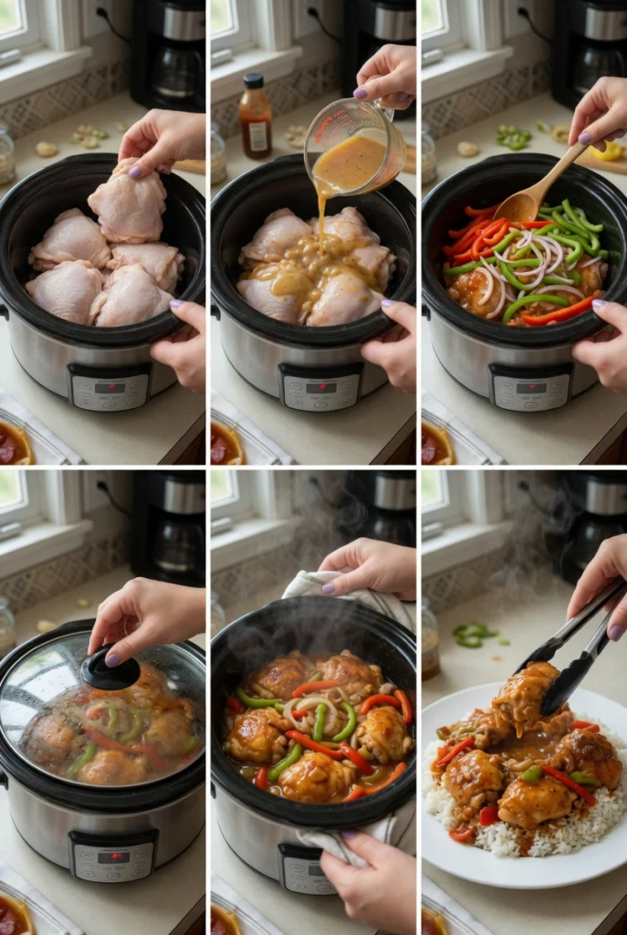Sweet Hawaiian Crock Pot Chicken