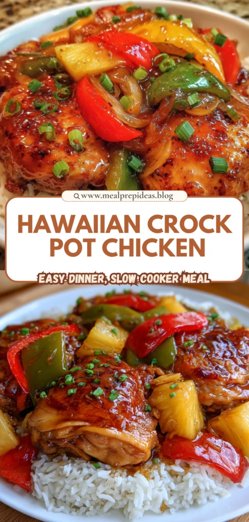 Sweet Hawaiian Crock Pot Chicken