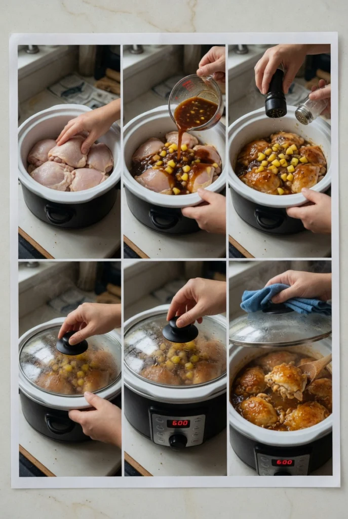 Sweet Hawaiian Crockpot Chicken