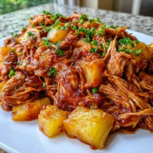 Sweet Hawaiian Crockpot Chicken
