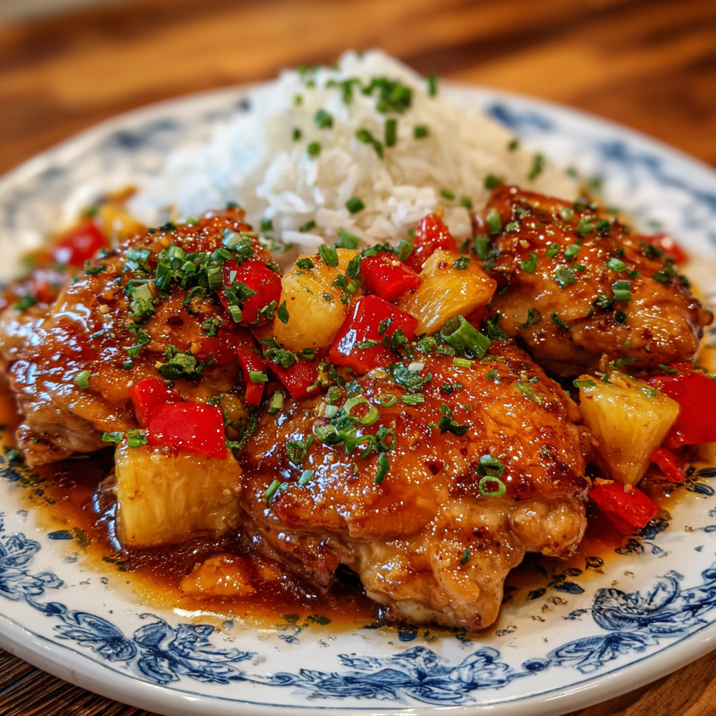 Sweet Hawaiian Crockpot Chicken