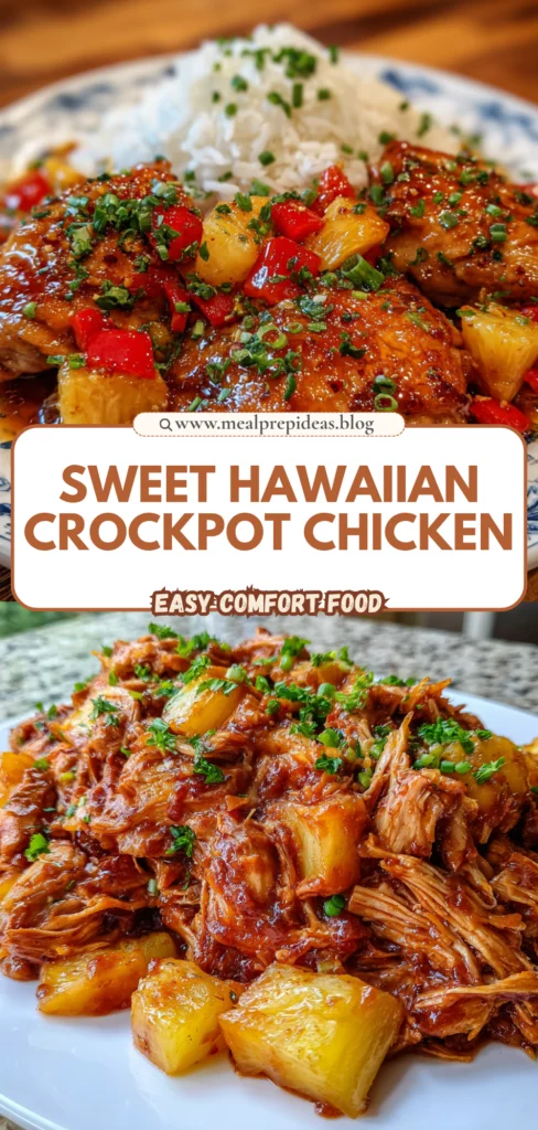 Sweet Hawaiian Crockpot Chicken