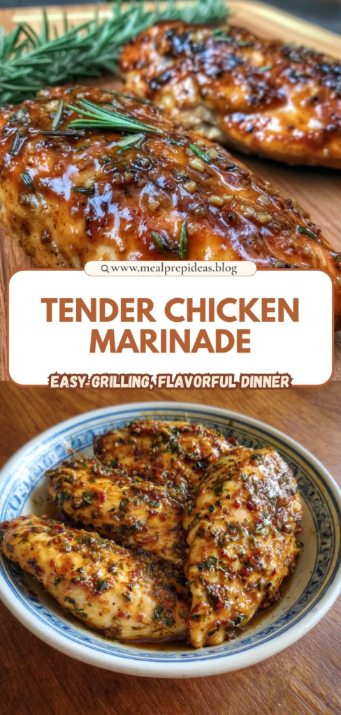 Tender Chicken Marinade